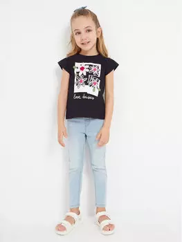 Джинсы узкого кроя Mayoral, синий