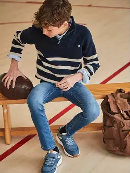 Джинсы узкого кроя Mayoral, синий