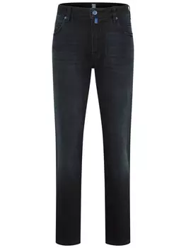 Джинсы узкого кроя Meyer, темно-синий