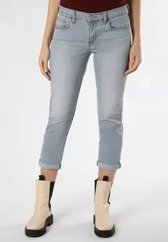 Джинсы узкого кроя MID RISE BOYFRIEND Levi's, светло-голубой