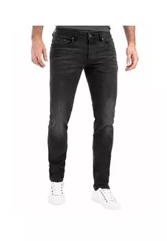 Джинсы узкого кроя Милан PEAK TIME, темно-серый