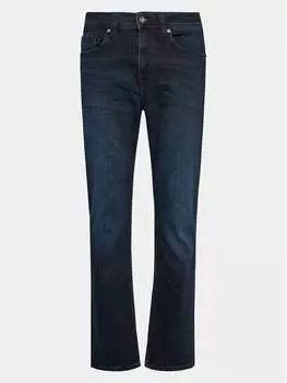 Джинсы узкого кроя Mustang, синий