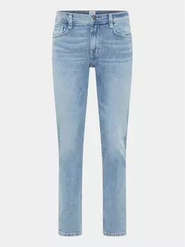 Джинсы узкого кроя Mustang, синий