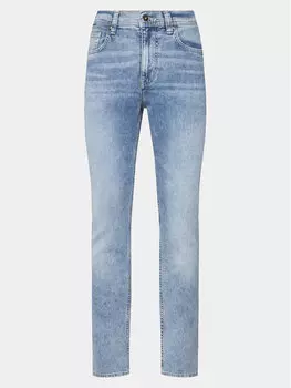 Джинсы узкого кроя Mustang, синий