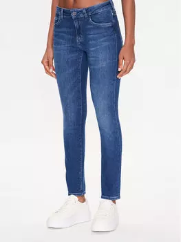 Джинсы узкого кроя Mustang, синий