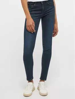 Джинсы узкого кроя Mustang, синий