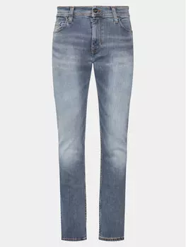 Джинсы узкого кроя Mustang, синий