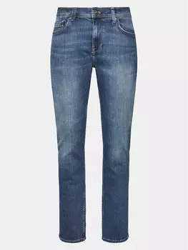 Джинсы узкого кроя Mustang, синий