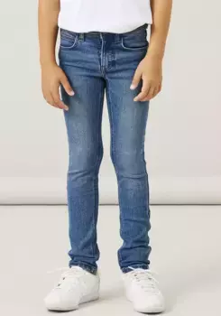 Джинсы узкого кроя Name It "NKMTHEO XSLIM JEANS 1090-IO NOOS", синий