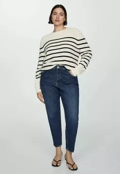 Джинсы узкого кроя NEWMOM Mango, темно-синий