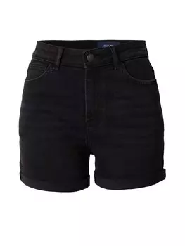 Джинсы узкого кроя Noisy May MONI, черный деним