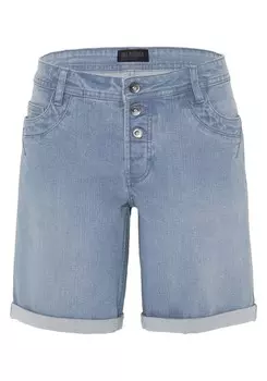 Джинсы узкого кроя Oklahoma Jeans, синий джинсовый