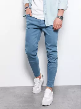 Джинсы узкого кроя Ombre, синий