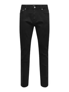 Джинсы узкого кроя Only & Sons ROPE, черный