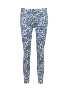 Джинсы узкого кроя Orsay, аква/светло-голубой