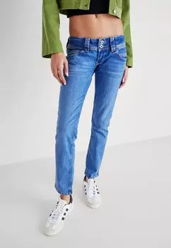 Джинсы узкого кроя Pepe Jeans, деним