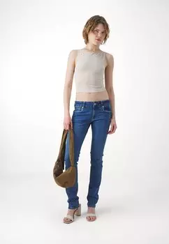 Джинсы узкого кроя Pepe Jeans, деним