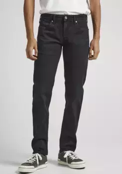 Джинсы узкого кроя Pepe Jeans "HATCH", черный