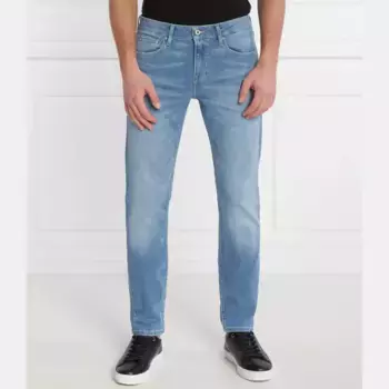 Джинсы узкого кроя Pepe Jeans London, синий