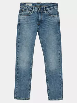 Джинсы узкого кроя Pepe Jeans, синий