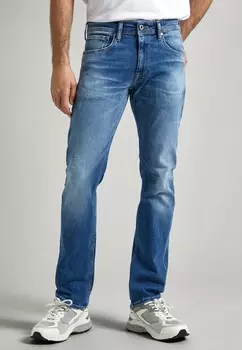 Джинсы узкого кроя Pepe Jeans, синий деним