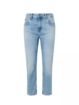 Джинсы узкого кроя Pepe Jeans, синий джинсовый