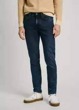 Джинсы узкого кроя Pepe Jeans "SLIM JEANS", цвет Clean Blue Black Wiser Wash