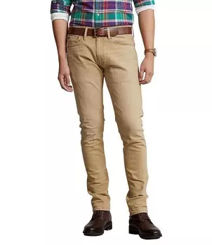 Джинсы узкого кроя Polo Ralph Lauren Sullivan, бежевый