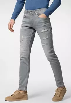 Джинсы узкого кроя PRCHNIK, серый