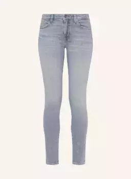 Джинсы узкого кроя pyper 7 For All Mankind, серый