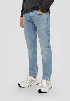 Джинсы узкого кроя QS, синий