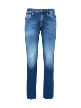 Джинсы узкого кроя Replay, темно-синий