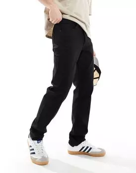 Джинсы узкого кроя River Island, черные