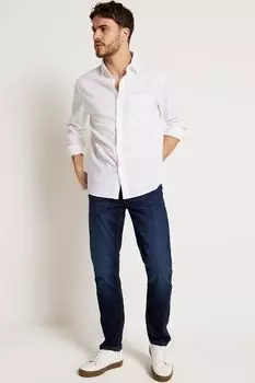 Джинсы узкого кроя River Island, синий