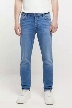Джинсы узкого кроя River Island, синий