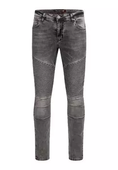 Джинсы узкого кроя Rock Creek, серый