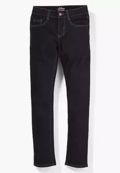 Джинсы узкого кроя s.Oliver, цвет dark blue