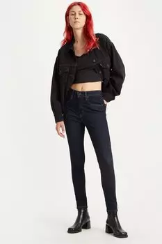 Джинсы узкого кроя с высокой талией 721 Levi'S, синий