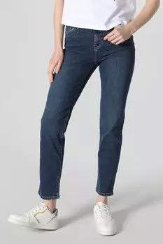 Джинсы узкого кроя с высокой талией Colin'S, синий