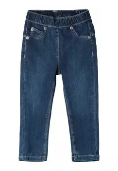 Джинсы узкого кроя Sarabanda, синий деним