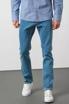 Джинсы узкого кроя Scanton со средней посадкой Tommy Jeans, синий