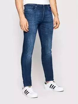 Джинсы узкого кроя Selected Homme, синий