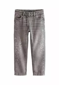 Джинсы узкого кроя SEQUIN, REGULAR FIT Next, серый
