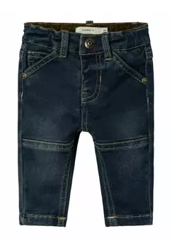 Джинсы узкого кроя SLIM FIT Name it, темно-синий