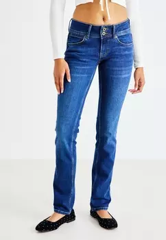 Джинсы узкого кроя SLIM Pepe Jeans, синий деним