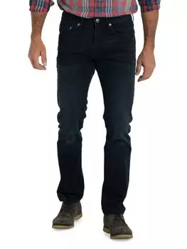 Джинсы узкого кроя со средней посадкой Barfly Stitch'S Jeans, цвет Darha