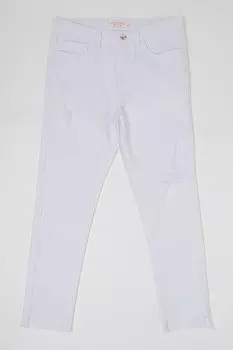 Джинсы узкого кроя со средней посадкой Original Marines, белый