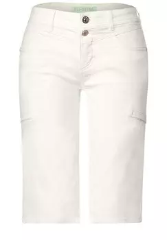 Джинсы узкого кроя Street One, белый