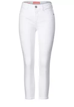 Джинсы узкого кроя Street One York, белый