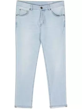 Джинсы узкого кроя стрейч в стиле регги PT Torino, синие